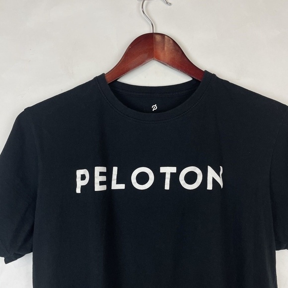 Peloton Century Club T-Shirt 100 Rides black cycling Size small Womans - Picture 3 of 9